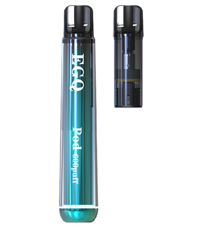 400 mAh akku Vape Pod 600 puhalluksella